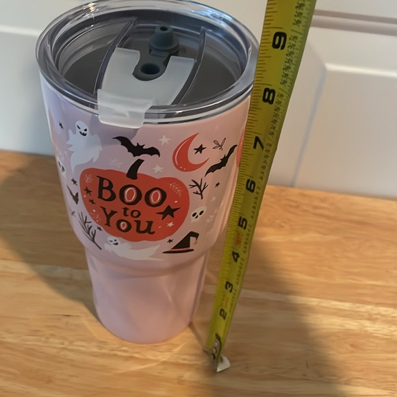 Halloween Insulated Tumbler-Hot/Cold-30 oz-Boo To You Ghosts/Pumpkins-NWT - Picture 15 of 17